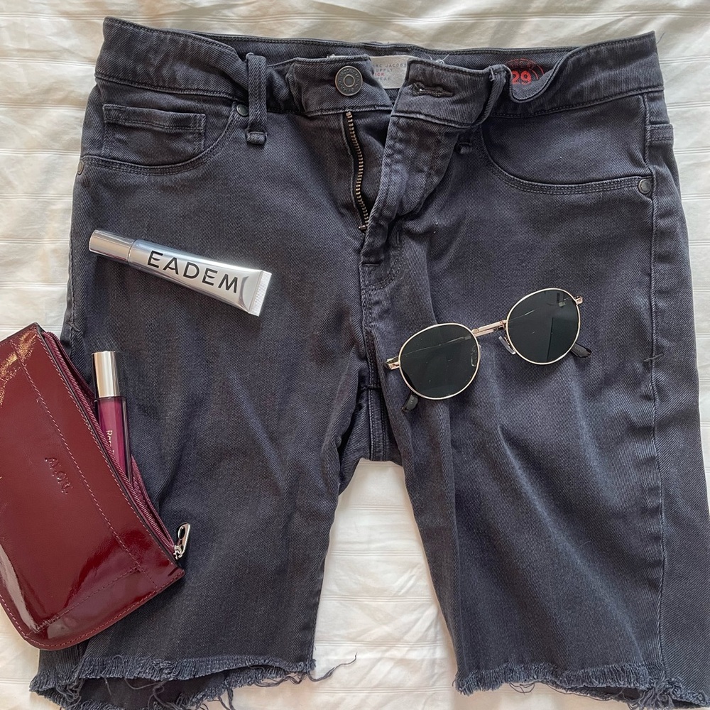Marc by Marc Jacob Stylish Black Denim Shorts